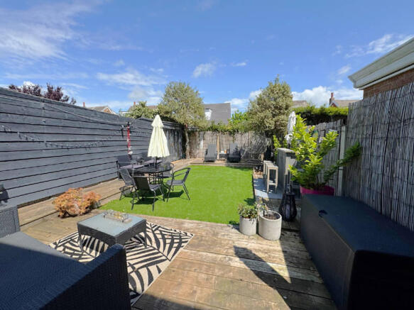 Rear of Property
