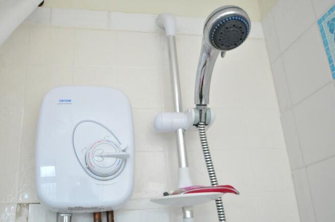Shower over bath