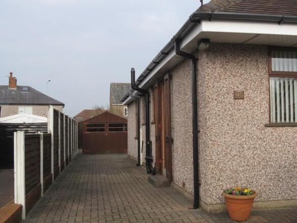 Driveway to Garage