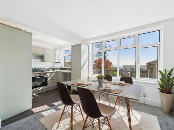 Dining Kitchen (Virtually Furnished)