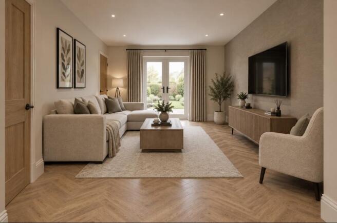 Living room CGI