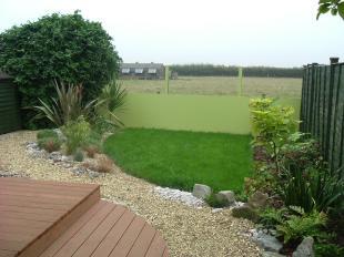 Rear garden