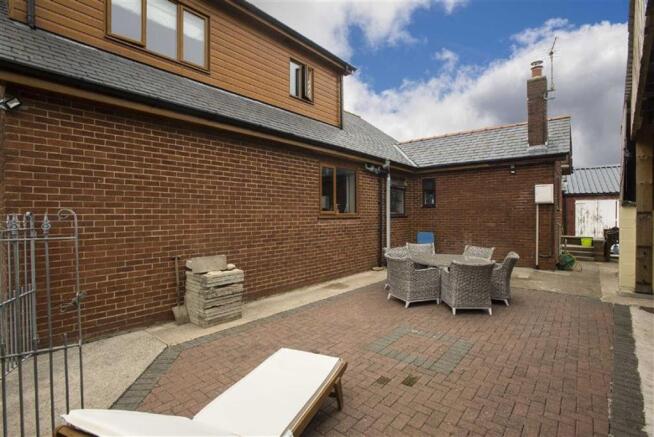 Rear Patio Area