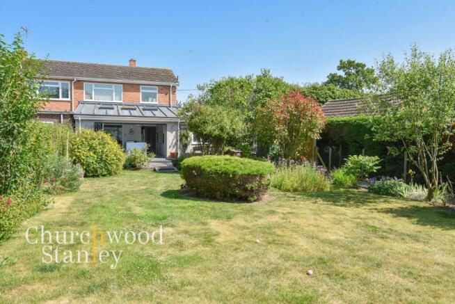 Rear garden