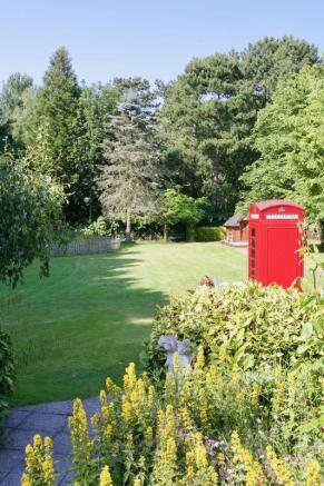 Rear garden