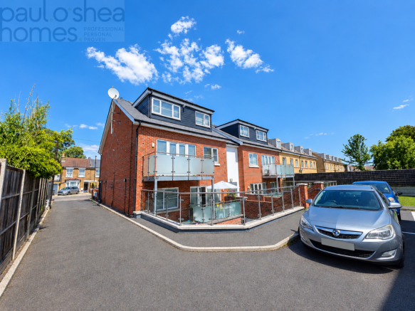 Rear of Flats