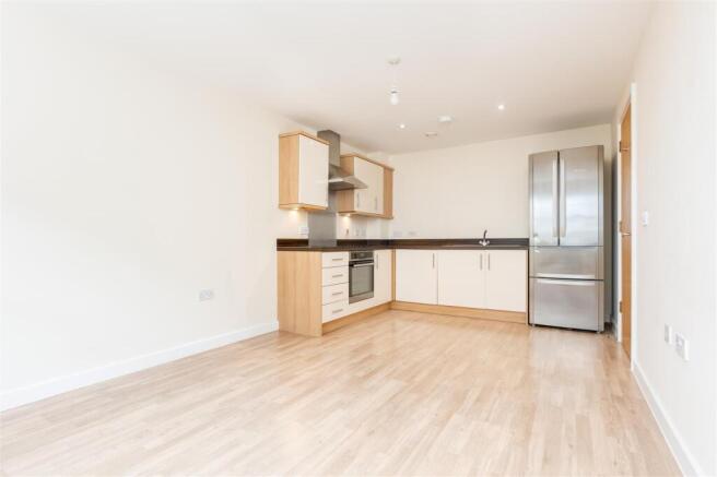 Open plan kitchen/lounge