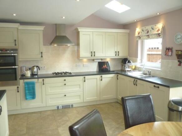 Kitchen with dining area