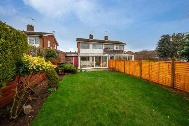 Rear garden