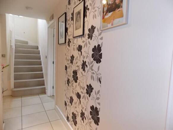 Hallway to stairs