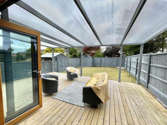 Rear garden
