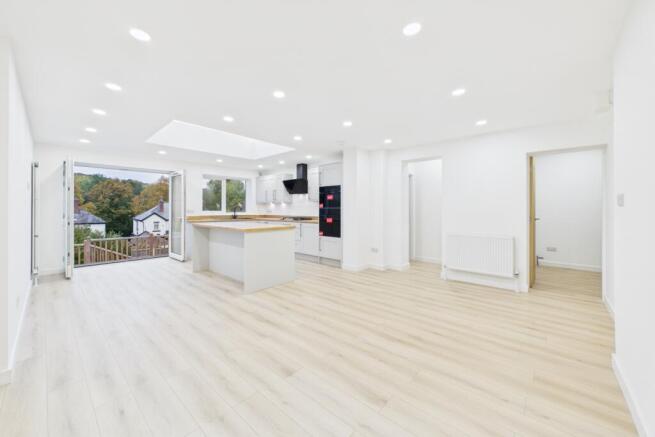 Kitchen and Living area
