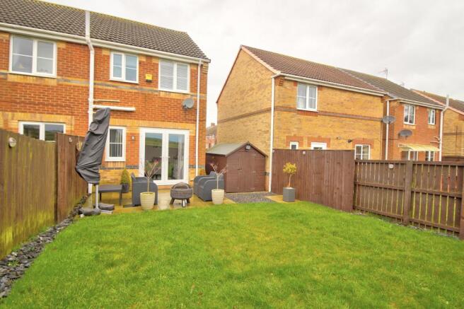 Rear garden