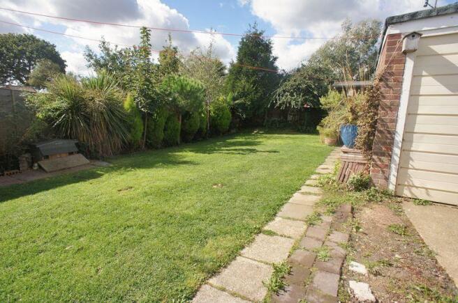 Rear garden