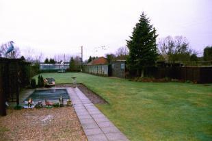 Rear garden