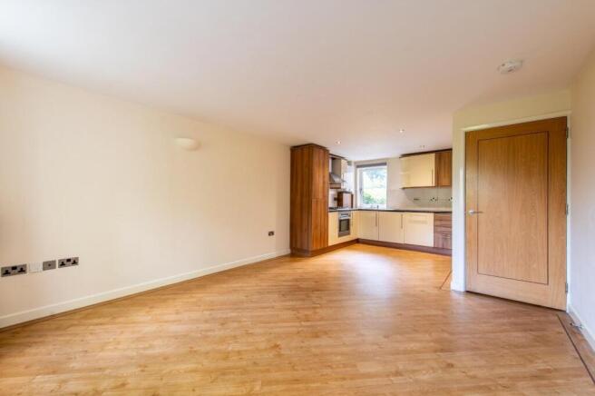 Open plan living area