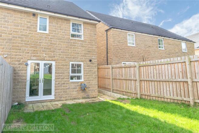 Rear of Property