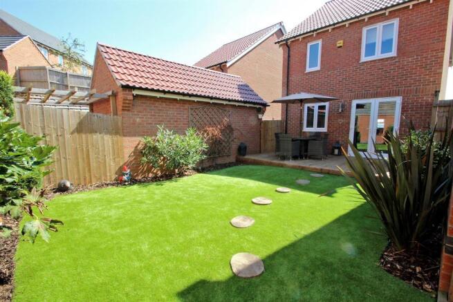 Rear garden