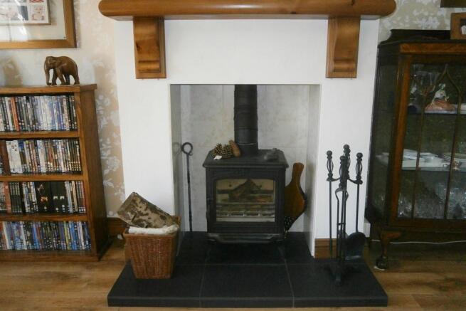 Feature fireplace