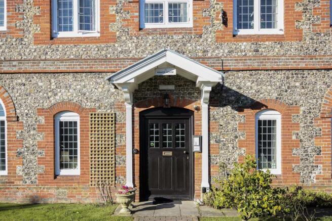 Manor house entrance