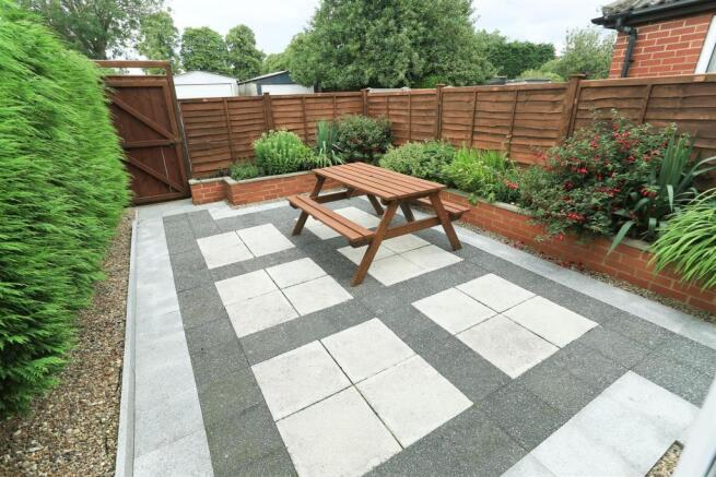 Impressive patio