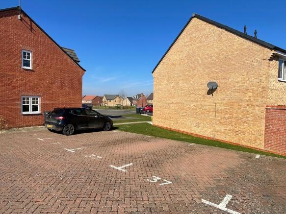 two parking spaces