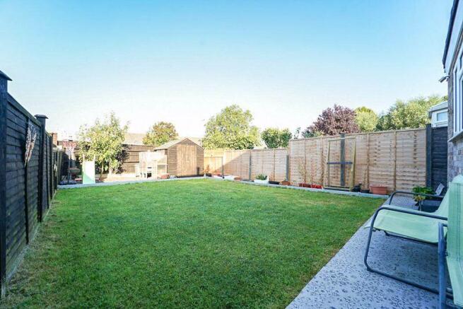 Rear garden