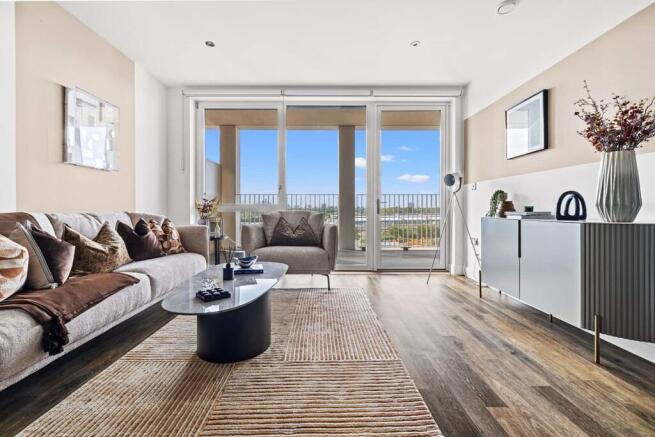 The open plan design of the apartments compliments your lifestyle - typical Taylor Wimpey apartment