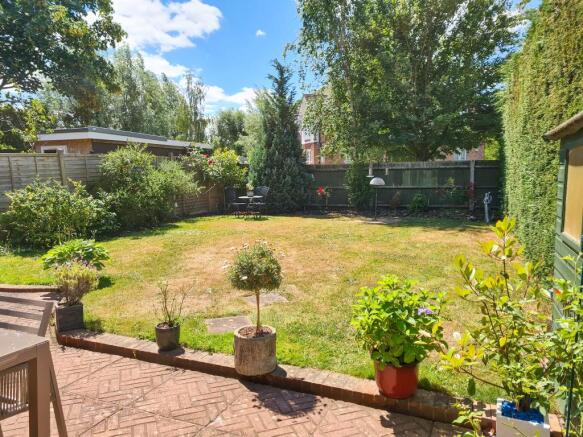 Rear garden