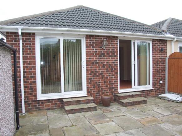 Rear of Property