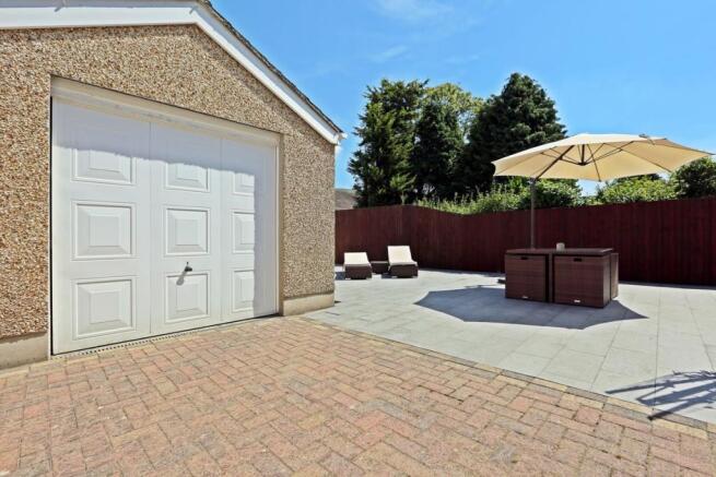 Rear garden