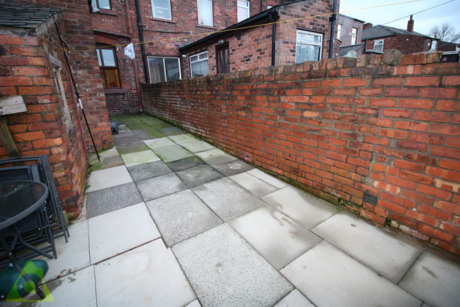 Rear of Property