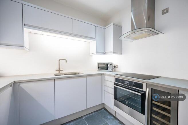 Kitchen With Wine Cooler