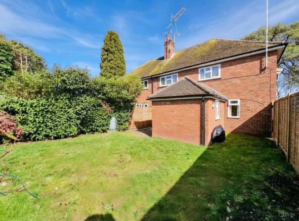 Private Rear Garden