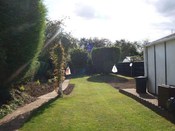 Rear garden