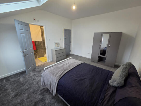 Luxury bedroom with en suite within a house of on