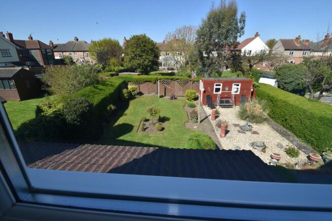 Rear Garden View from upstairs