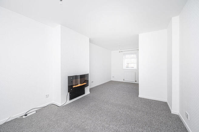 Lounge with open plan dining area