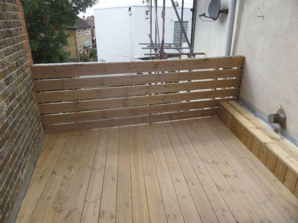 Rear Balcony