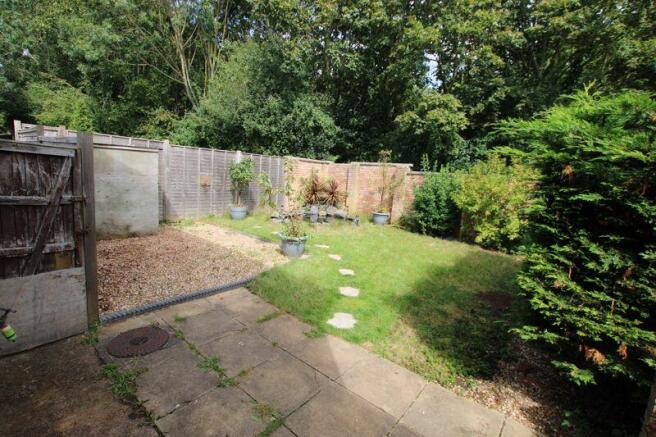 Rear garden