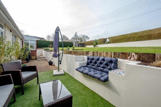 Rear garden