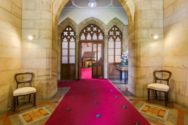 The Main Entrance...
