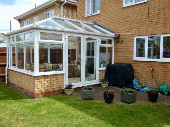 Garden towards Conservatory
