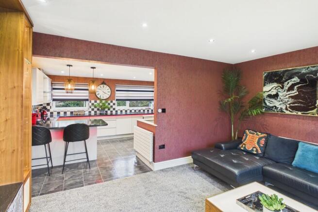 Open plan living ...