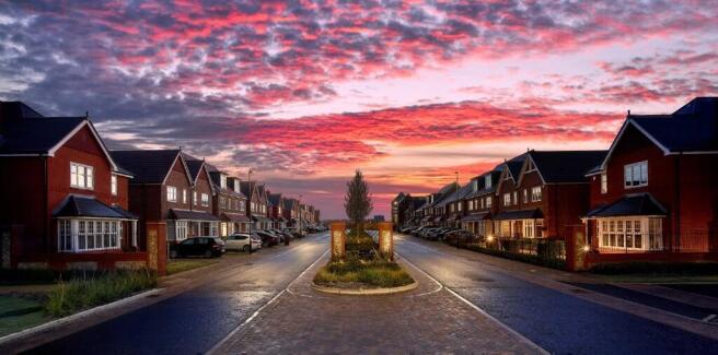 Highcroft at dawn