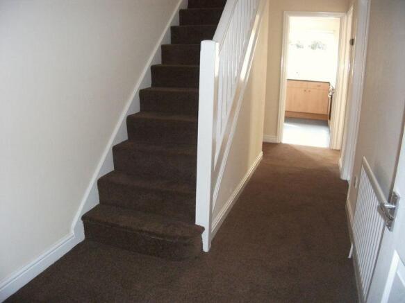 Stairs up to first