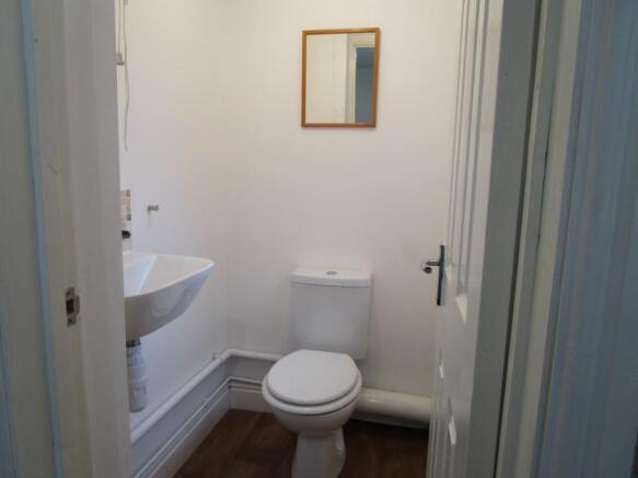 Downstairs wc