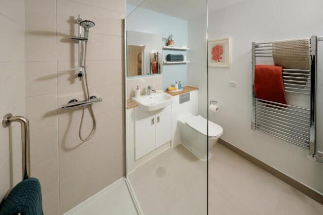 Show home shower room