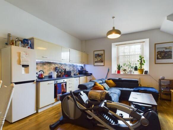 open plan living space