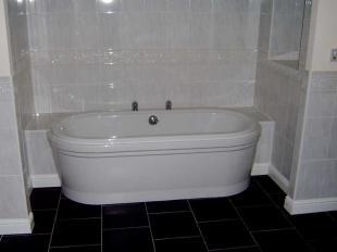 One of many bathroom